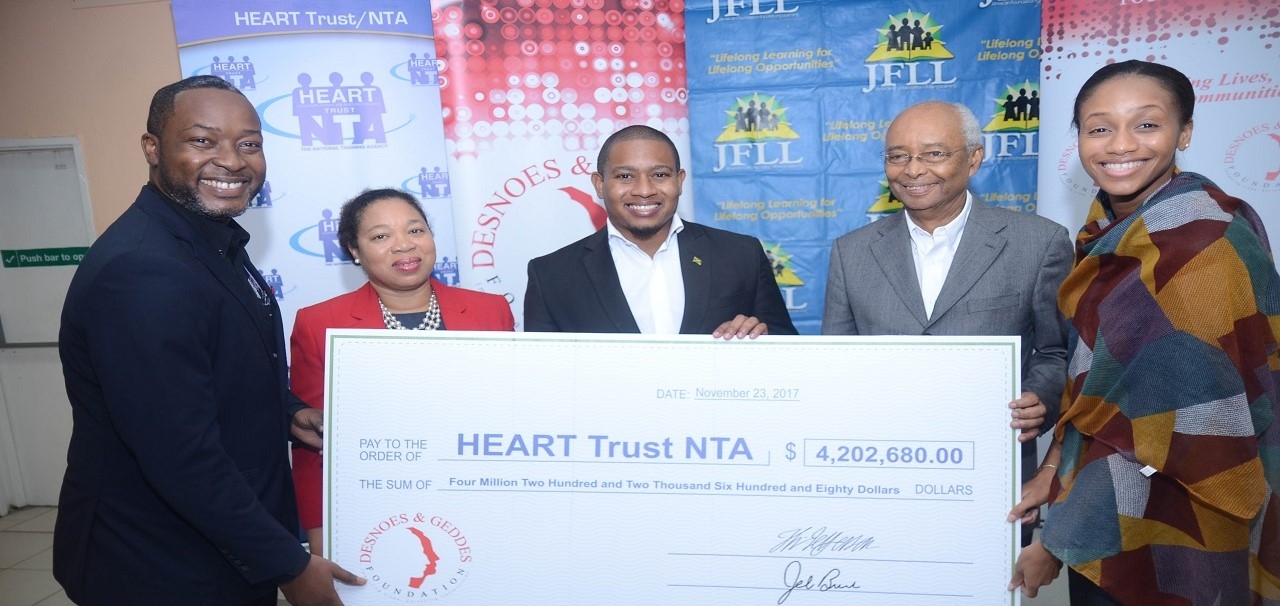 Partnership Between HEART Trust and NICE Global Benefiting Everyone Involved
